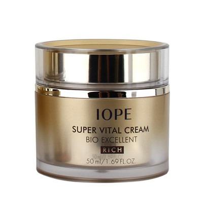 IOPE SUPER VITAL CREAM BIO EXCELLENT Питательный антивозрастной Био-крем