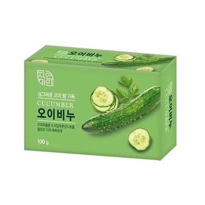 Мыло огуречное Moisture Cucumber Soap, MUKUNGHWA   100 г