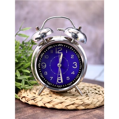 Часы-будильник "Wake up clock", blue (16,5х12,5 см)