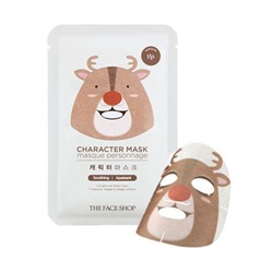 The face shop Character Тканевая маска Рождественский олень Рудольф (5 шт)