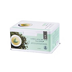 APIEU Ежедневная тканевая маска с экстрактом зеленого чая (Успокаивающая)