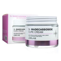 Антивозрастной успокаивающий крем для лица с мадекассосидом Dr. Madecassoside Cure Cream, Lebelage 70 мл