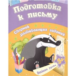 Подготовка к письму: сборник развивающих заданий для детей от 5 лет