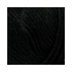 Пряжа для вязания ПЕХ Весенняя (100% хлопок) 5х100г/250м цв.002 черный упак (1 упак)