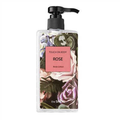 Лосьон для тела, Touch On Body Rose Body Lotionn, THE SAEM, 300 мл