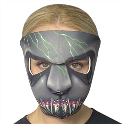 Антивирусная неопреновая маска Wild Wear Grey Demon - Уникальное сочетание защитных свойств, брутального и стильного дизайна, комфортного ношения. Маска также защищает от пыли, ветра, осадков. Ограниченное предложение в России №31