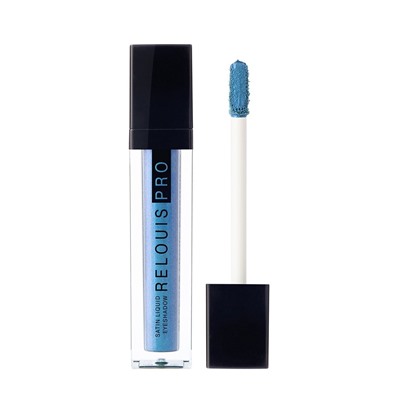 Тени для век "Relouis PRO. Satin Liquid Eyeshadow" тон: 24, небесный (101095089)