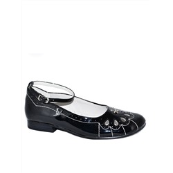Туфли для девочек 35311-1806, черный