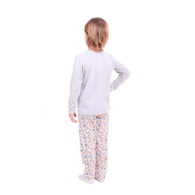 Пижама для мал.(фуфайка+брюки) Р200645 ясельная