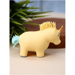 Мялка - антистресс «Squeeze unicorn», yellow