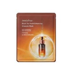 Innisfree Black Tea Youth Enhancingampoule ampoule  Mask 28mL