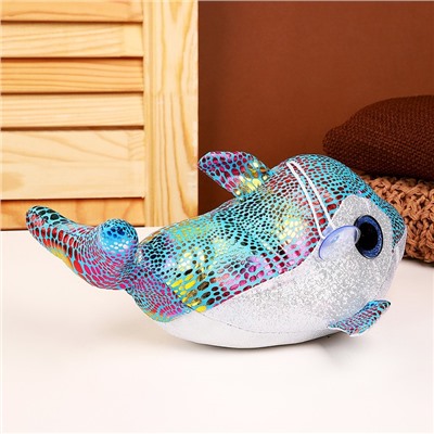 Мягкая игрушка «Дельфинчик», 23 см, цвет синий