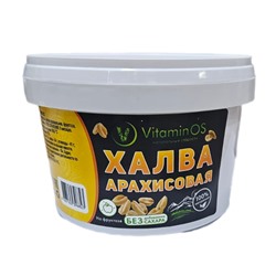 Халва арахисовая на фруктозе VitaminOS 0,5 кг