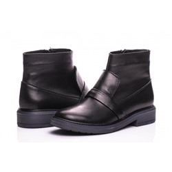 Женские кожаные ботинки V.Arimany V1153 Черный: Под заказ