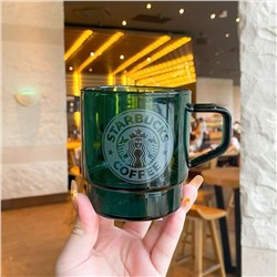 Кружка Starbucks Темно-зеленая 350ml