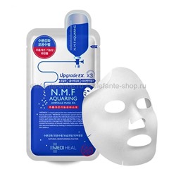 Увлажняющая маска для лица MEDIHEAL N.M.F Aquaring Ampoule Mask EX
