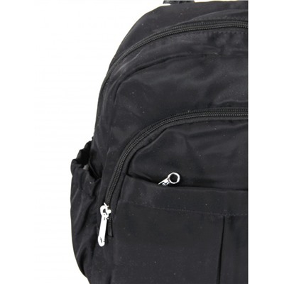 Рюкзак жен текстиль JLS-2077,  1отд,  5внеш+2внут карм,  черный 262156