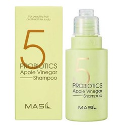 Masil Шампунь для волос от перхоти с яблочным уксусом / 5 Probiotics Apple Vinegar Shampoo, 50 мл