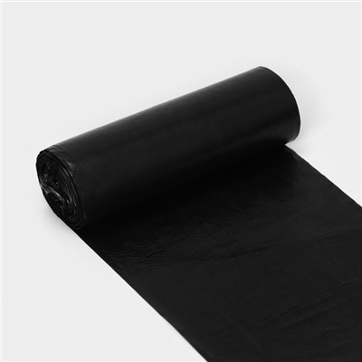 Мешки для мусора Доляна «Профи», 30 л, 49×60 см,10 мкм, ПНД, 20 шт, цвет чёрный, микс