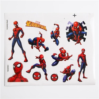 Доска для рисования мелом и маркером «планшет», Человек паук, Marvel