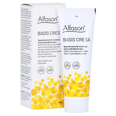 Alfason (Локобейз ЛИПОКРЕМ) Basis Cresa 30g, Увлажняющий крем для сухой и чувствительной кожи 30г
