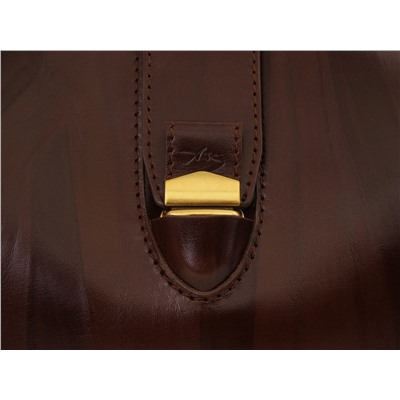 Коричневая кожаная женская сумка из натуральной кожи «W0023 Brown»