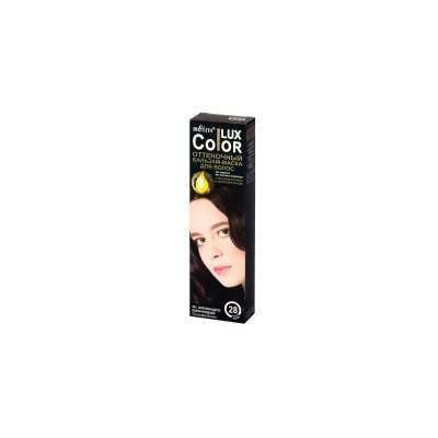 Белита / COLOR LUX Бальзам-маска оттеночный  для волос тон 28 Шоколадно-коричневый, 100 мл