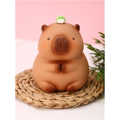 Копилка "Capybara Frog Friend", 15 см