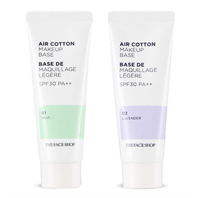 THE FACE SHOP Air Cotton База под макияж с экстрактом хлопка SPF30,PA++