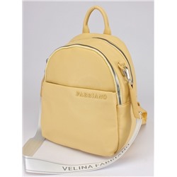 Рюкзак жен искусственная кожа VF-591763-5,  2отд,  3внут+2внеш карм,  желтый SALE 243735