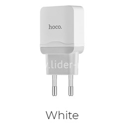 СЗУ 1 USB выход (2400mAh/5V) HOCO C22A (белый)