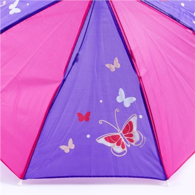 Зонт детский «Бабочки», d=52см
