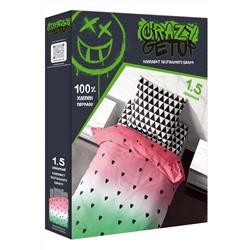 КПБ 1.5 перкаль "Crazy Getup" (70х70) Watermelon