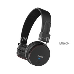Наушники MP3/MP4 HOCO (W19) Bluetooth полноразмерные черные