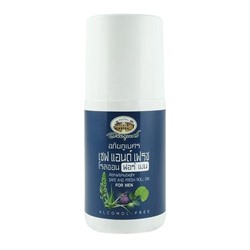 Дезодорант роликовый для мужчин антибактериальный с мангостином и травами, Save and Fresh Roll, Abhaibhubejhr, 50 мл