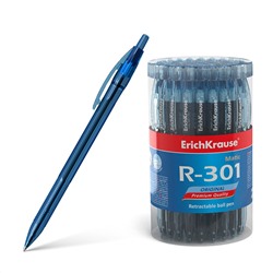 Ручка шариковая автоматическая ErichKrause® R-301 Original Matic 0.7мм синяя 46764/60/Китай