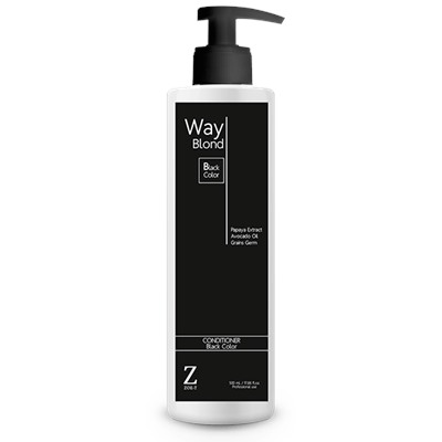 CONDITIONER BLACK COLOR Смягчающий кондиционер с антижелтым эффектом, 500g