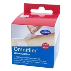 Omnifilm, Пластырь из прозрачной пленки, 2,5x5 см