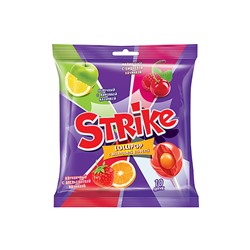 «Strike», карамель на палочке с жевательной конфетой, 113 г