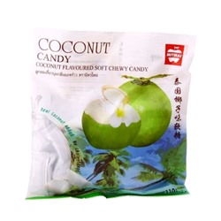 Жевательные тайские конфеты MITMAI со вкусом кокоса (MitMai Coconut soft)