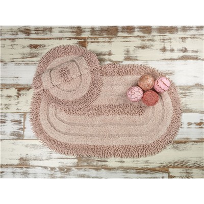 SHINE PINK (розовый) Набор ковриков для ванной комнаты