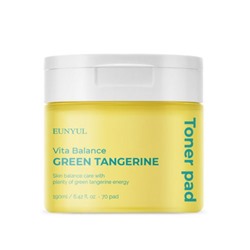 EUNYUL Vita Balance Green Tangerine Диски в тонере   70шт