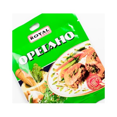 Кулинарные добавки Royal Food Орегано ДОЙПАК 50гр (50шт)