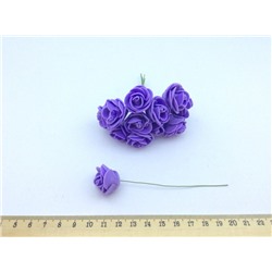 Цветок CB19 Фиолет из фоамирана