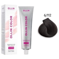 OLLIN COLOR Platinum Collection 6/112 100 мл Перманентная крем-краска для волос