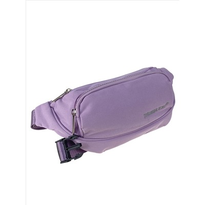 Молодежная сумка-бананка, цвет фиолетовый