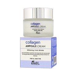 Ампульный крем  с  Коллагеном, Collagen  Cream, Ekel, 50 мл