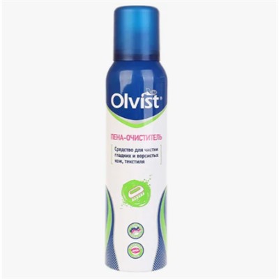 OLVIST Пена-очиститель для кожи и текстиля 180 мл