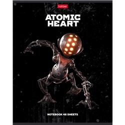 Тетрадь А5 48л кл Atomic Heart на скобе 5диз Хатбер 48Т5В1/10/Россия