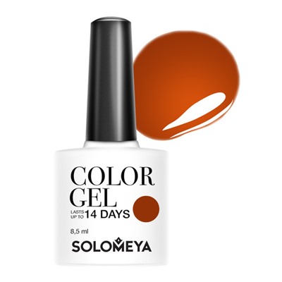 Гель-лак Color Gel Hot chili Острый чили 119, Solomeya 8,5 мл